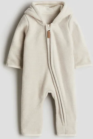 H&M Heldragt i fleece med hætte