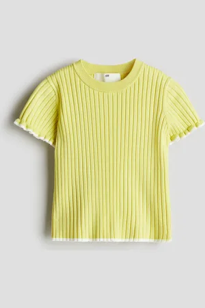 H&M Ribstrikket top