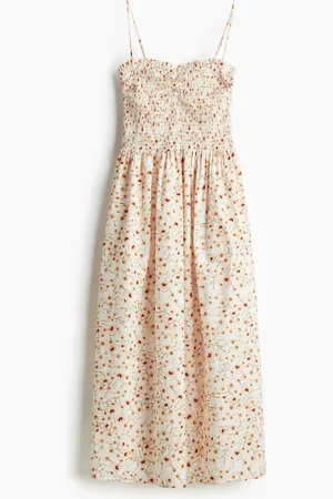H&M Kjole med smock foroven