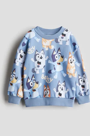 H&M Oversized sweatshirt med tryk