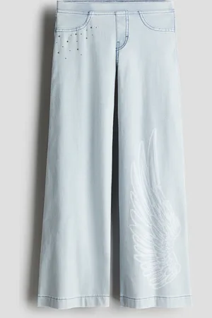 H&M Vide bukser med denimlook