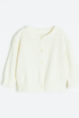 H&M Pointellestrikket cardigan