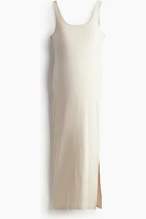 H&M MAMA Ribbet kjole