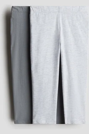 H&M 2-pak caprileggings i jersey