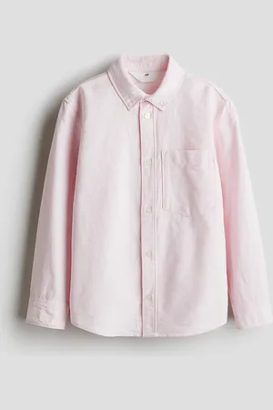 H&M Button down-skjorte i bomuld