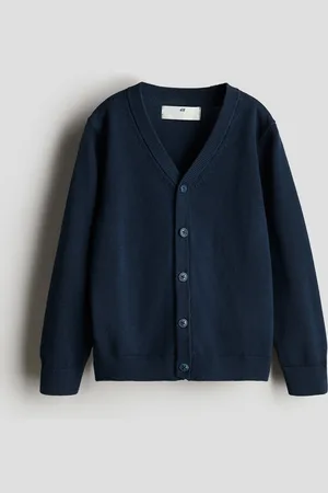 H&M Finstrikket cardigan i bomuld