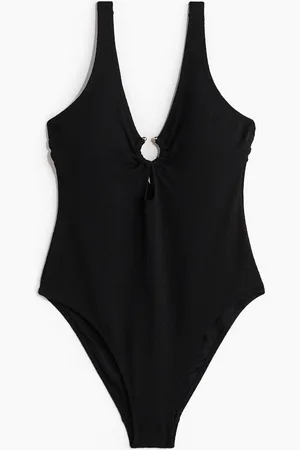 H&M Badedragt med vatterede skåle High Leg