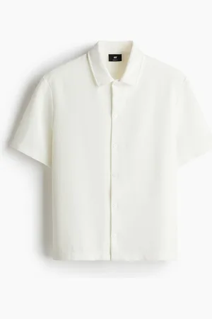 H&M Kortærmet skjorte i jersey Regular Fit