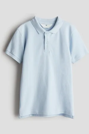 H&M Poloshirt i bomuldspiqué