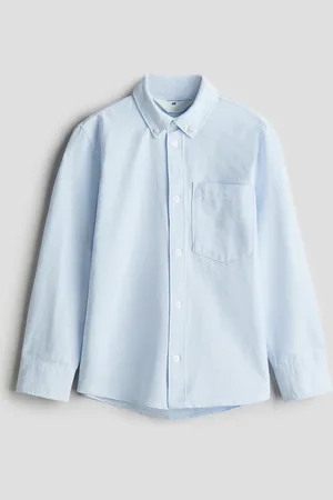H&M Button down-skjorte i bomuld
