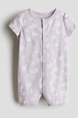 H&M Mønstret natdragt - Lilla