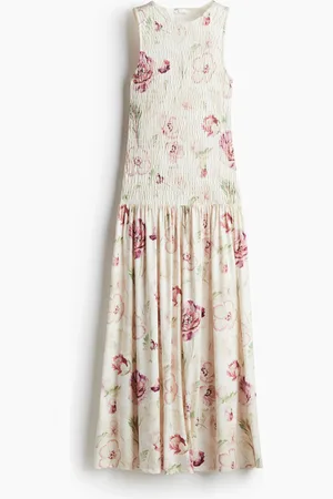 H&M Smocksyet kjole i jersey