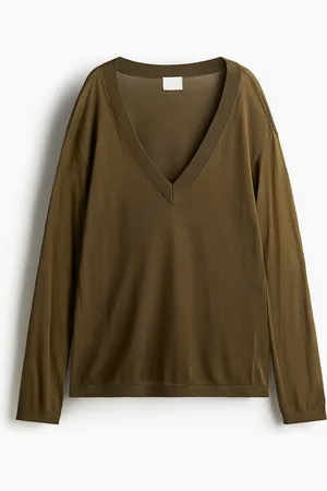 H&M Trøje med V-udskæring