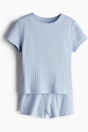 H&M Natsæt i pointellejersey