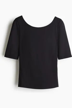 H&M Top med ballerinaudskæring