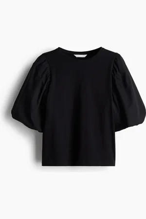 H&M Top med ballonærmer