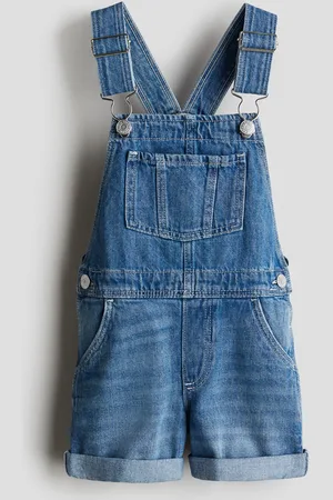 H&M Overallshorts i denim