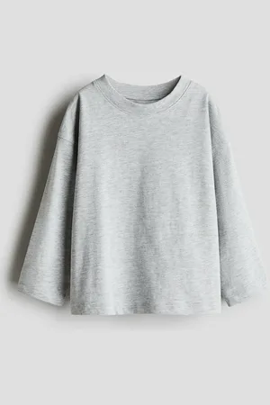 H&M T-shirt med lange ærmer