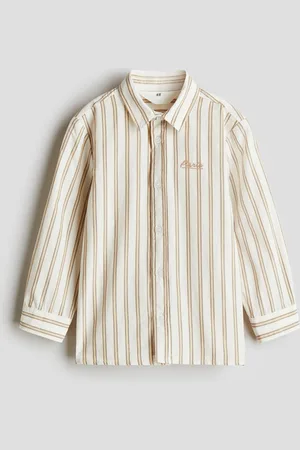 H&M Skjorte i bomuldspoplin