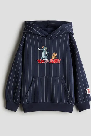 H&M Hoodie med trykt motiv