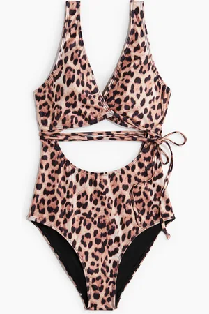 H&M Printedwrap Around Swimsuit