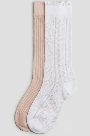 H&M 2-pak knæstrømper