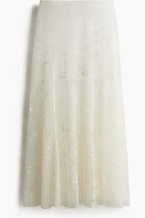 H&M Nederdel i blonde
