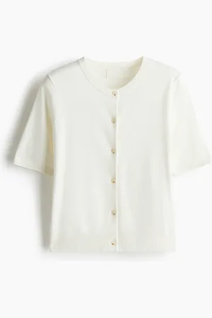 H&M Cardigan med korte ærmer