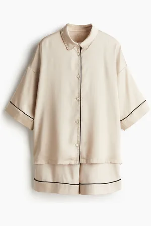 H&M Natsæt i satin