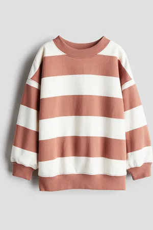 H&M Oversized sweatshirt med crew neck