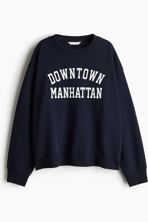 H&M Sweatshirt med tekstmotiv