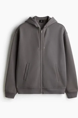 H&M Hoodie med lynlås Loose Fit