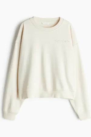 H&M Sweatshirt med tekstmotiv