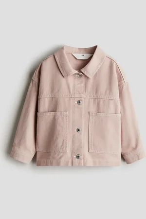 H&M Oversized jakke i bomuldstwill