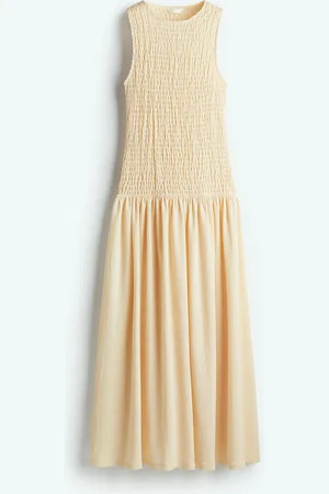 H&M Smocksyet kjole i jersey