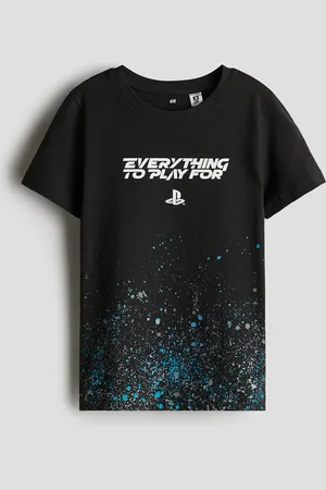 H&M T-shirt med tryk