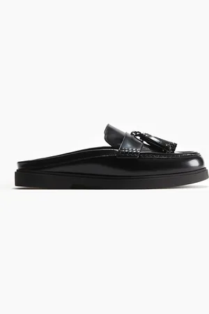H&M Slip on-loafers i læder