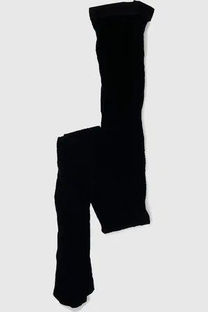 H&M Nina Fishbone Strømpebukser 40 Den - Sort