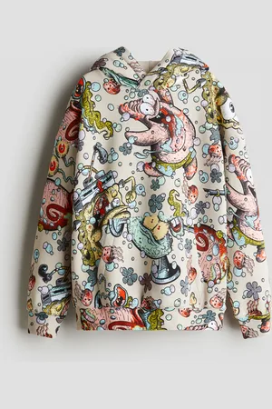 H&M Hættetrøje med motiv