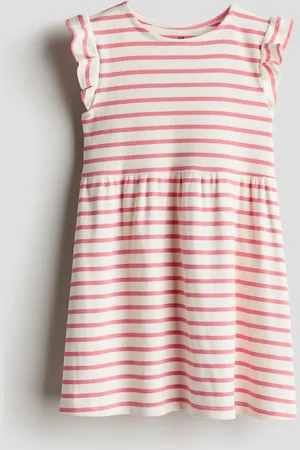 H&M Ribbet jerseykjole