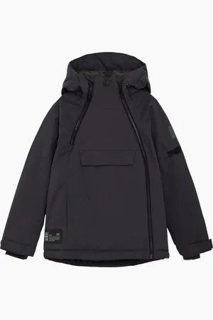 H&M Jr. Skijakke - Ensfarvet