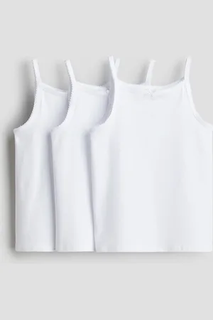 H&M 3-pak jerseytoppe