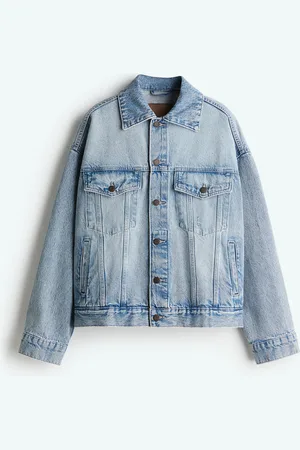 H&M Oversized jakke i denim