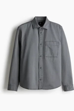 H&M Overshirt i twill Regular Fit