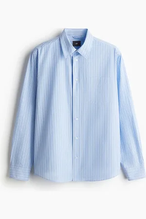 H&M Skjorte i poplin Regular Fit