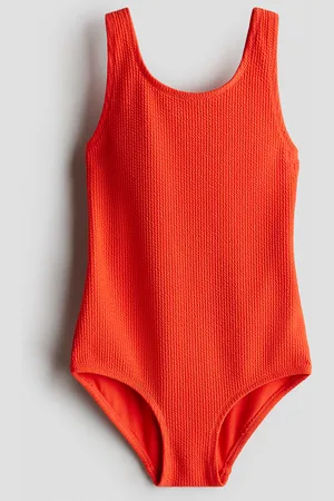 H&M Strukturmønstret badedragt