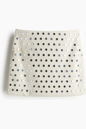H&M Mininederdel med nitter