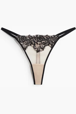 H&M Tangatrusser med broderier Thong