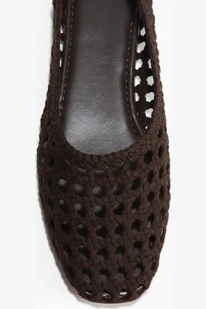 H&M Flettede ballerinasko