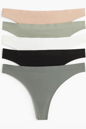 H&M 5-pak seamless trusser Thong